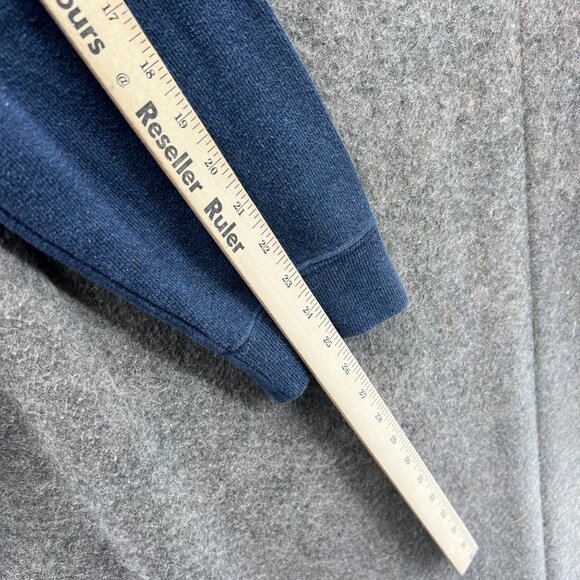 Polo Ralph Lauren Pullover Mens Large Blue Quarter Zip Fleece Sweater Fleece - Picture 8 of 10